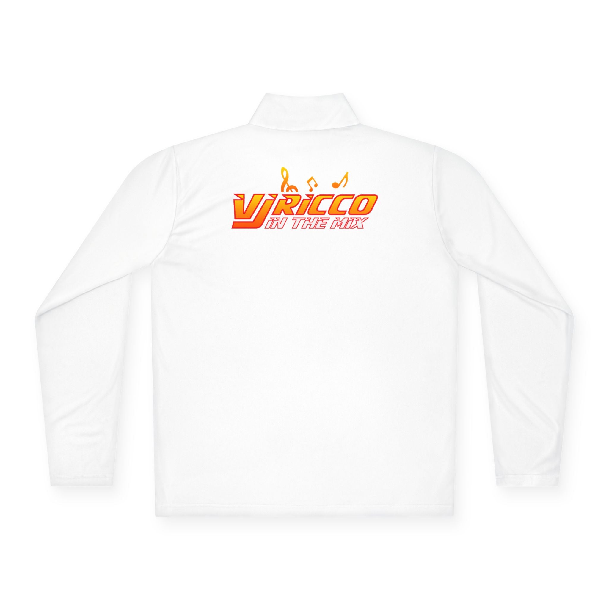 "VJ Ricco"🎤 Custom Unisex Quarter-Zip Pullover – Personalized “IN THE MIX” Style